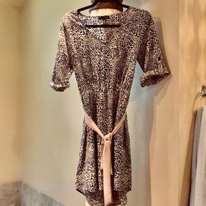 Adorable animal print dress from aqua